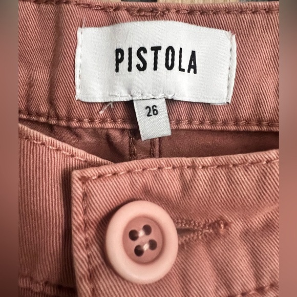 Pistola- Sasha High Rise Relaxed Flare Pants - Clay - 26 - Picture 10 of 11